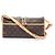 Borsa a tracolla lunga Popincourt Louis Vuitton Marrone