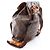 Zaino/Borsa Louis Vuitton Montsouris GM Marrone - vista 2