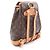 Zaino/Borsa Louis Vuitton Montsouris MM Marrone - vista 2