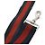 Borsa a tracolla Gucci GG Supreme Web Stripe Marrone Nero Rosso Blu navy - vista 8