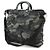 Borsa Tote a Spalla Grande Prada Camouflage Nero Multicolore Verde - vista 3