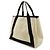 Borsa Balenciaga Navy Cabas M Tote Bag Nero Blu navy - vista 3