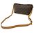 Bolso de hombro Louis Vuitton Monogram Trotteur Pochette Castaño Monograma - vista 3