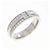 Tiffany & Co Tiffany T schmaler Ring aus Weißgold mit Diamant