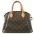Borsa Louis Vuitton Monogram Rivoli PM Marrone Monogramma - vista 2