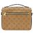 Borsa Louis Vuitton Monogram Reverse Pochette Métis MM M44876 Marrone - vista 2