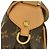 Borsa a Spalla Louis Vuitton Monogram Beverly MM Marrone Monogramma - vista 5