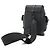Borsa a tracolla Louis Vuitton Taurillon Christopher XS Nero - vista 3