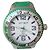 Autre Marque Jet Set WB30 Herrenuhr Weiß Grün Silber Hardware