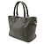 Borsa Tote Loewe Anagram Marrone - vista 3