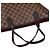 Borsa Tote Louis Vuitton Neverfull MM Damier Marrone Fuschia - vista 10