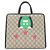 Borsa a mano per bambini Gucci 645290 KWZBN Nero Beige