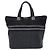 Borsa Gucci 268106 in nylon nero e grigio Marrone