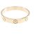 Anello Mini Love di Cartier in oro rosa D'oro - vista 2