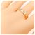 Anello Mini Love di Cartier in oro rosa D'oro - vista 4