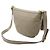 Borsa a tracolla GUCCI Soho Interlocking G con nappa Grigio - vista 3