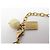 COLLANA PHILIPPE FERRANDIS CHUNKY RAS DEL COLLO CON MAGLIE XXL MADREPERLA D'oro - vista 5