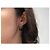 NEW CHANEL MINI CC LOGO PENDANT STRASS PEARL EARRINGS Silvery - view 8