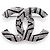 NEUER CHANEL LOGO CC STERN STRASS SILBERFARBENES METALL SILVER STEEL BROSCHE