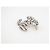 NEUER CHANEL LOGO CC STERN STRASS SILBERFARBENES METALL SILVER STEEL BROSCHE - Ansicht 4