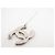 NEUER CHANEL LOGO CC STERN STRASS SILBERFARBENES METALL SILVER STEEL BROSCHE - Ansicht 5