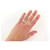 Hermès HERMES ARCANE GM RING SIZE 53 IN 925 STERLING SILVER 10.2GR + SILVER RING CASE Silvery  - view 12