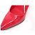 DECOLLATE LOUIS VUITTON EYELINE 36.5 IN PELLE LACCATA ROSSA Rosso - vista 12