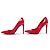 DECOLLATE LOUIS VUITTON EYELINE 36.5 IN PELLE LACCATA ROSSA Rosso - vista 2
