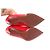 DECOLLATE LOUIS VUITTON EYELINE 36.5 IN PELLE LACCATA ROSSA Rosso - vista 7
