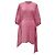 Ganni Falten Mini-Kleid mit Bindegürtel aus rosa Polyester Pink - Ansicht 2