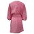 Ganni Falten Mini-Kleid mit Bindegürtel aus rosa Polyester Pink - Ansicht 6