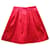 Minifalda de línea A MSGM en acetato rojo Roja  - vista 1
