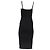 Abito midi aderente Max Mara in viscosa nera Nero - vista 4
