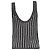 Top in maglia senza maniche a righe Arrigo di Max Mara in cotone multicolore - vista 4