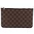 Louis Vuitton Neverfull Pochette Damier MM Marrone