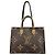 Borsa Tote Louis Vuitton OnTheGo MM Monogram Giant Marrone