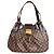 Borsa a tracolla Louis Vuitton Sistina GM Damier Marrone