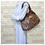 Borsa a tracolla Louis Vuitton Sistina GM Damier Marrone - vista 2