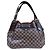 Borsa a tracolla Louis Vuitton Sistina GM Damier Marrone - vista 3