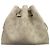 Borsa a Spalla Louis Vuitton Bella Monogram Mahina Beige - vista 4