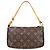 Borsa Louis Vuitton Pochette Accessoires Marrone - vista 3