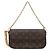 Portafoglio con catena Louis Vuitton Monogram Wallet on Chain Ivy M81911 Borsa a tracolla Marrone Monogramma