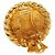 Orecchini a clip Chanel Coco Mark placcati oro D'oro - vista 4