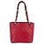 Chanel Red Grained Calfskin Handbag