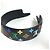Cerchietto Louis Vuitton Monogram Multicolor Nero - vista 2