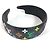Cerchietto Louis Vuitton Monogram Multicolor Nero - vista 7