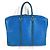 Borsa Louis Vuitton Epi Porte Documents Voyage Blu - vista 2
