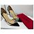 Christian Louboutin Tac Clac 100 Glitter Black Silber Patent 37 - Ansicht 14