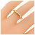 Cartier Ringband aus 18K Gelbgold - Ansicht 5