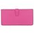 Hermès Cartera Hermes Bearn Soufflé Rosa - vista 2